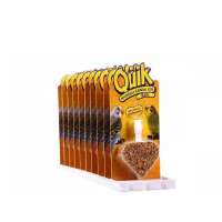 Quik Budgie Heart Honey Stick - 10pcs